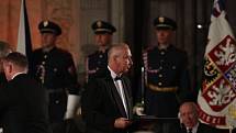 Předávání státních vyznamenání 28. října na Pražském hradě