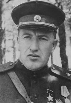 Nálepkův partyzánský velitel Alexander Saburov