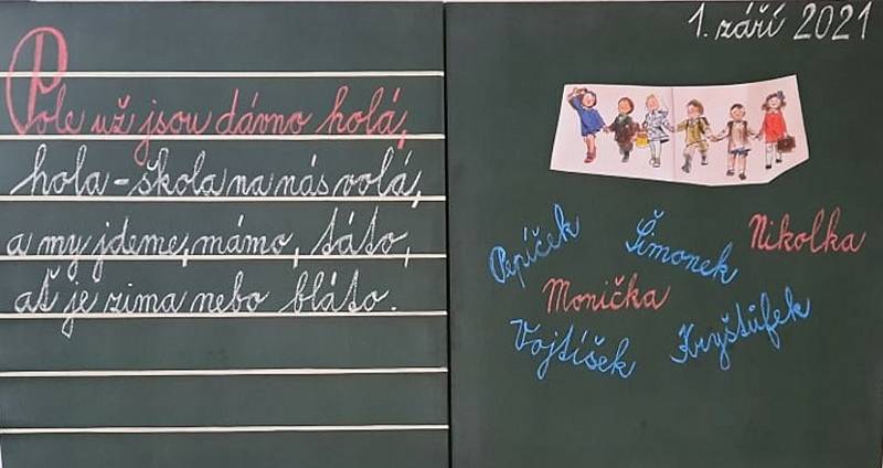Děti ze Základní školy Světnov si užívaly první školní den
