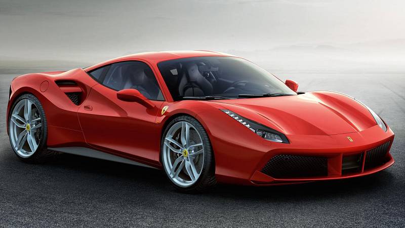 Ferrari 488 GTB.