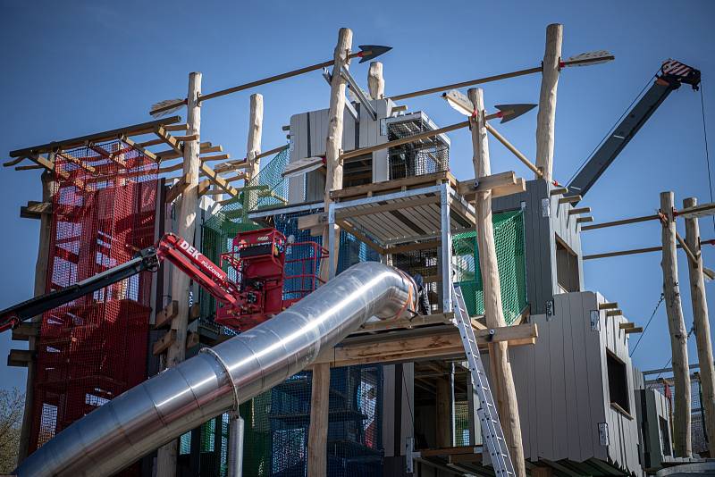 Skalka Family Park, volnočasově-sportovní areál pro rodiny, jenž leží kousek od Ostravy