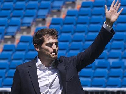 Sbohem. Iker Casillas se loučí s fanoušky Realu Madrid