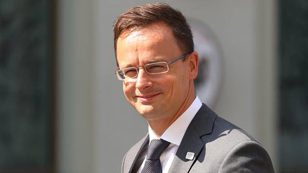 Maďarský ministr zahraničí Peter Szijjarto
