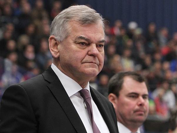 Bývalý trenér české hokejové reprezentace Vladimír Vůjtek.