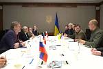 Premiér Petr Fiala v Kyjevě na jednání s ukrajinským prezidentem Volodymyrem Zelenským