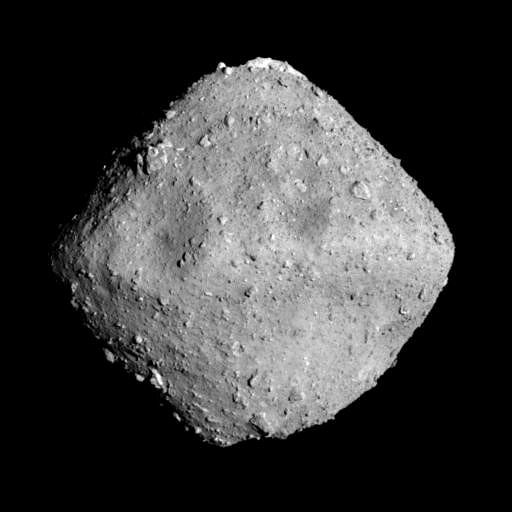 Planetka Ryugu, díky které se vědci dozvěděli více o meteoritu Ivuna.