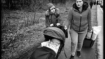 Ukrajinci prchající před válkou. S uprchlíky na polsko-ukrajinských hranicích strávil čtyřiadvacet hodin reportér Patrik Kaizr