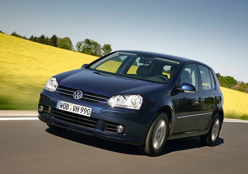 Následuje Volkswagen Golf 5. generace