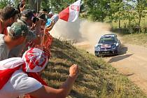 Polskou rallye ovládl Sébastien Ogier (na snímku)
