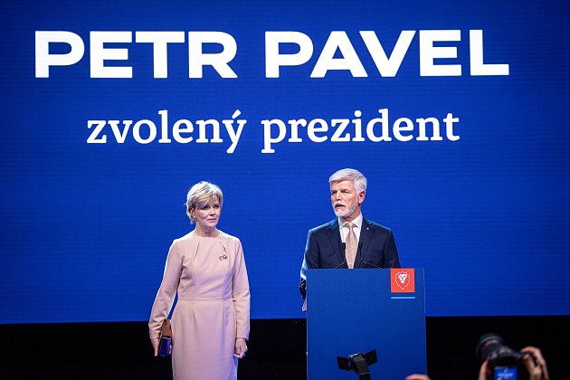 Volební štáb Petra Pavla, 28. Ledna 2023, Praha.