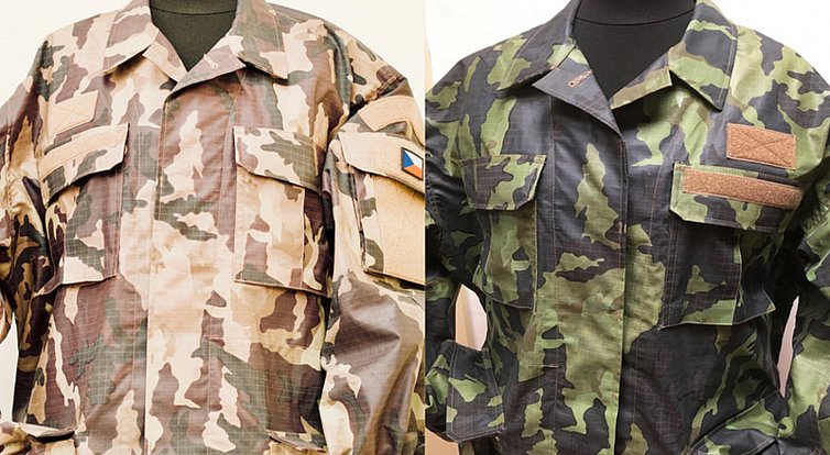 Vědci Technické univerzity v Liberci vyvinuli pro armádu uniformu s proměnlivou kamufláží, která dokáže vojáka zamaskovat v lese i na poušti