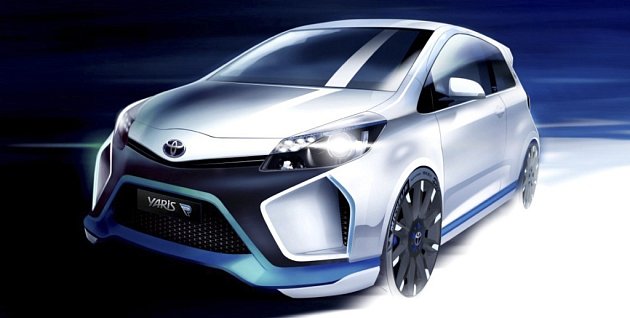 Koncept Toyota Yaris Hybrid-R.