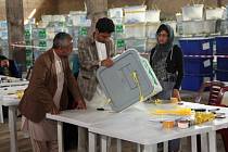 Prezidentské volby v Afghánistánu. Ilustrační foto.