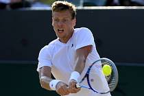 Tomáš Berdych v osmifinále Wimbledonu neuspěl.