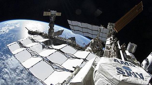 Mezinárodní vesmírná stanice. Ilustrační foto