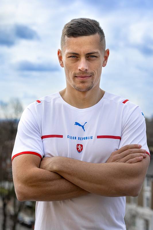 Tomáš Holeš v novém reprezentačním dresu