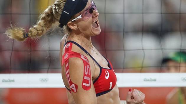 Americká beachvolejbalová legenda Kerri Walshová Jenningsová