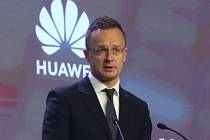 Maďarský ministr zahraničí a obchodu Péter Szijjártó