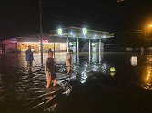 Záplavy po bouři v North Myrtle Beach