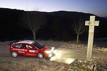 Sébastian Loeb vede pořadí Rallye Monte Carlo i po třetí etapě.