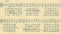 Varianta Písně o ruským císaři a prajským králi z časopisu Český lid (1905).