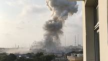 Somálským hlavním městem Mogadišem otřásly výbuchy