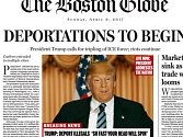 The Boston Globe ukázal, jak může vypadat jeho vydání za rok.