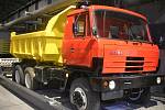 Tatra 815 v expozici kopřivnického muzea nákladních vozů