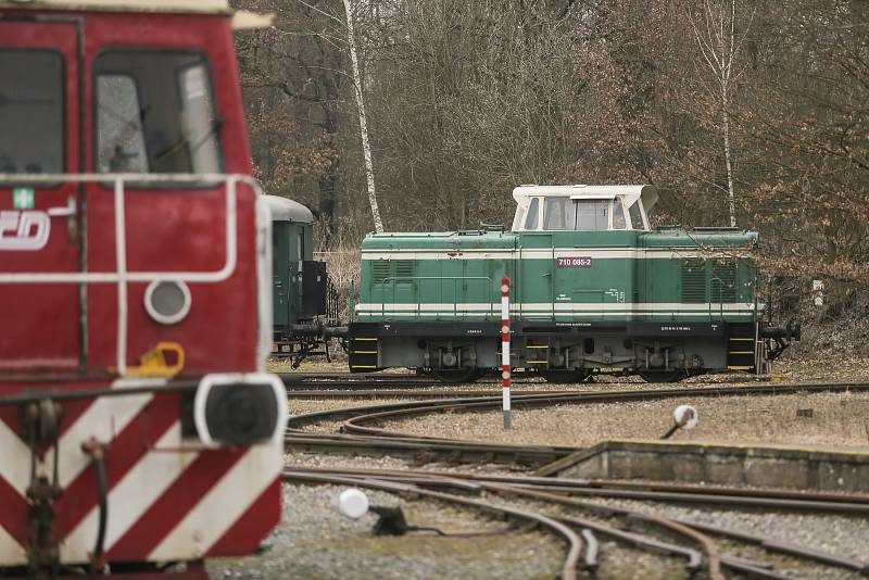 Železniční muzeum v Lužné u Rakovníka