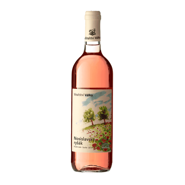 Hodnocení růžových vín a klaretů letos ovládl Cuvée Nosislavský ryšák bio, pozdní sběr 2021, vinařství Válka