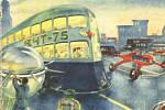 1945 – Různé způsoby osobní dopravy v poválečném Sovětském svazu.