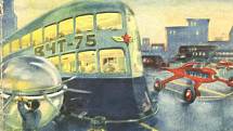 1945 – Různé způsoby osobní dopravy v poválečném Sovětském svazu.