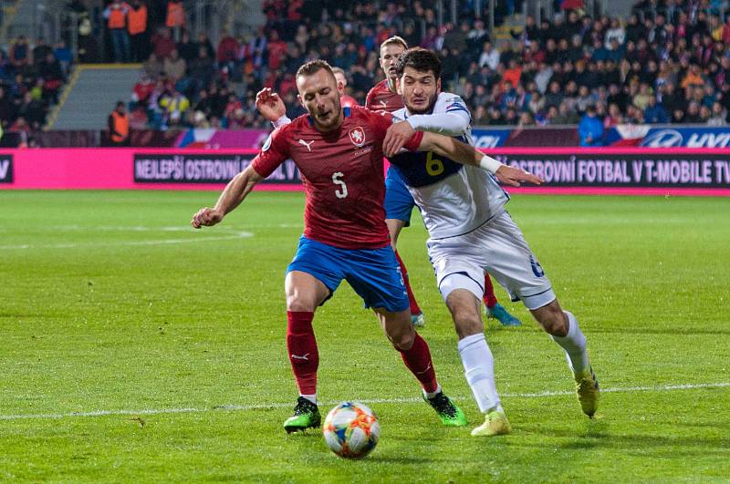 Utkání kvalifikace na EURO 2020 mezi Českou republikou a Kosovem