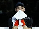Tomáš Berdych v úvodním zápase Turnaje mistrů vyhořel.