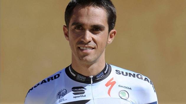 Španělský cyklista Alberto Contador.