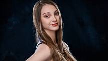 Finalistka Miss OK 2022 Terezie Machalová, 16 let, z Kašavy