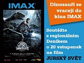 Dinosauři se vracejí do kina IMAX.