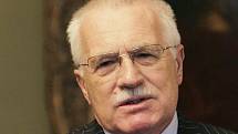 Prezident Václav Klaus.