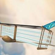 Návrh letounu, který používá k pohonu iontový vítr.