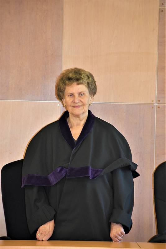 Přísedící ústeckého krajského soudu Dagmar Škvárová. 
