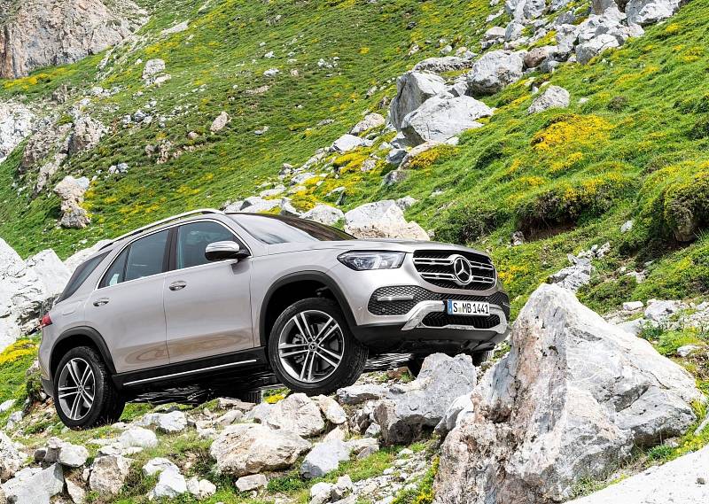 Luxusní SUV: 1. Mercedes-Benz GLE - 1240 kusů