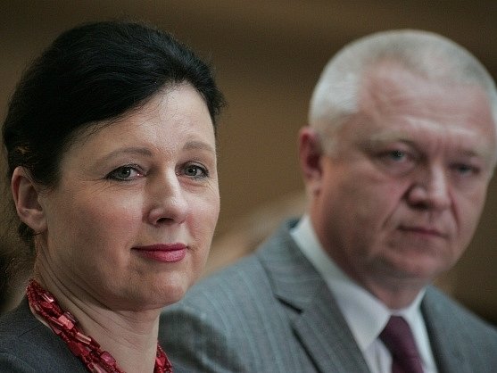 Věra Jourová a Jaroslav Faltýnek 