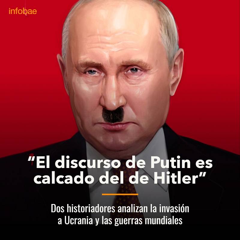 Putinovo vyobrazení v latinskoamerickém zpravodajství.