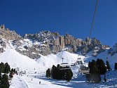 Italská zimní střediska jako Val di Fiemme teď nabízejí ideální lyžování.