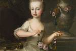 Marie Josefa v dětství. Marie Terezie považovala tuto svou dceru za hrubou, vadilo jí, že roznáší drby.