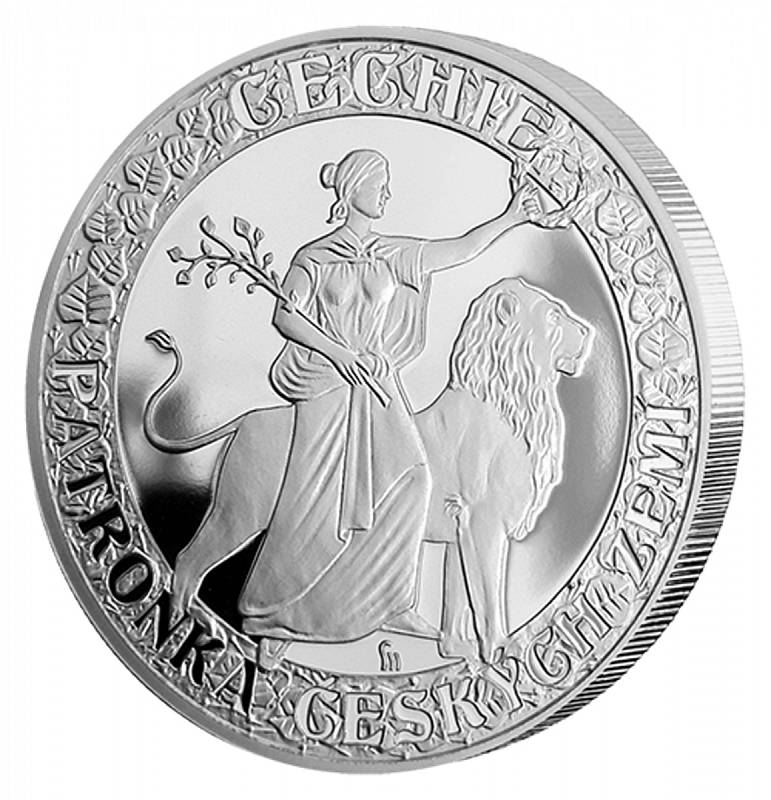 Unikátní pamětní medaile oživuje úctu k patronce Českých zemí