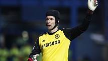 Brankář Chelsea Petr Čech.