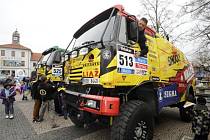 Jaroslav Valtr s vozem Liaz Race 1 pro Rallye Dakar 2014.