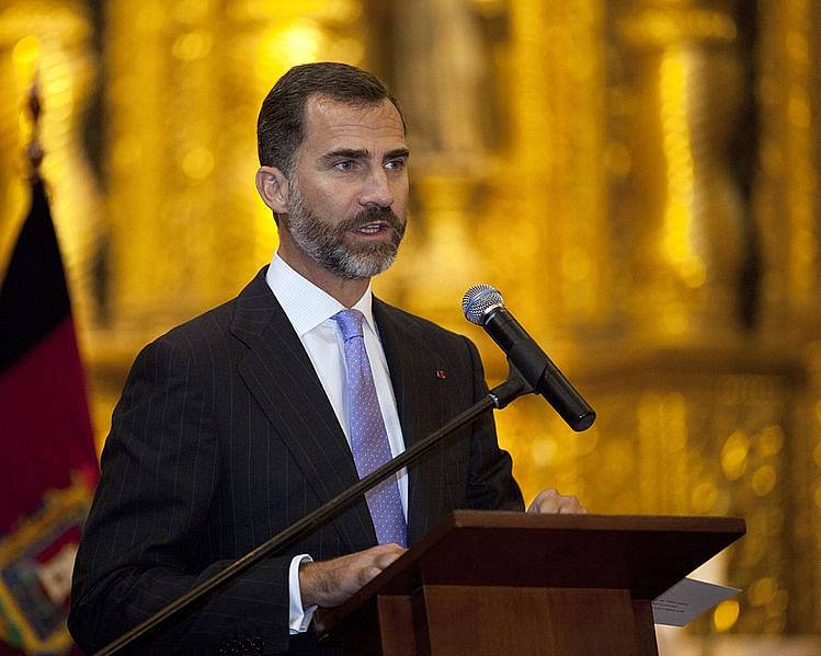 Španělský král Felipe VI.