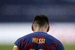 Fotbalista Barcelony Lionel Messi,